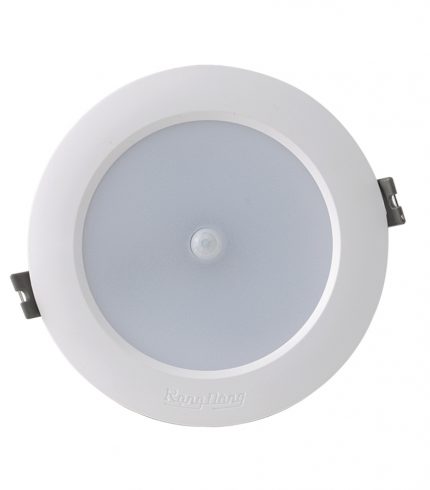 Led downlight âm trần tròn siêu mỏng 9W cảm biến Rạng Đông AT04.PIR 110/9W