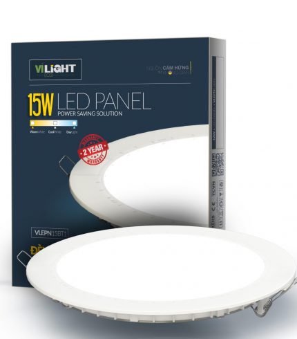 Đèn led panel âm trần tròn 15W Vi-Light VLEPN15BT1