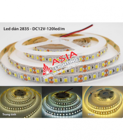 Đèn Led dán 2835 DC-12V Asia LDA35-120