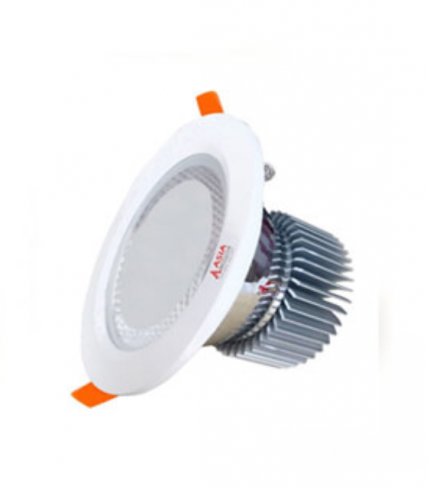 Đèn led âm trần tròn mặt kính 9W Asia MK9