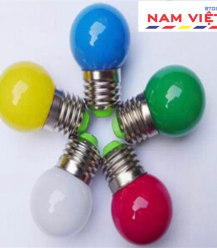 Bóng Đèn Led Bulb Màu 1W (trắng, vàng, xanh dương, xanh lá, đỏ) Asia ĐT1